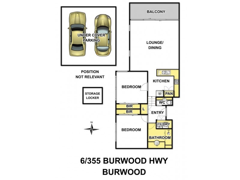 6/355 Burwood Highway, Burwood VIC 3125 Floorplan