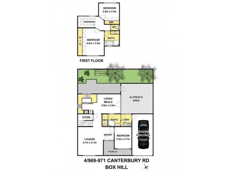 4/969-971 Canterbury Road, Box Hill VIC 3128 Floorplan