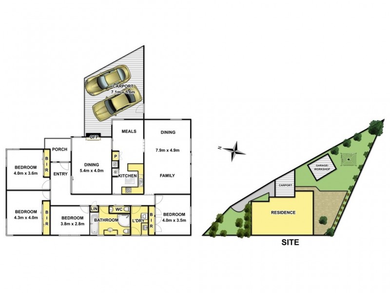 4 Aston Court, Burwood East VIC 3151 Floorplan