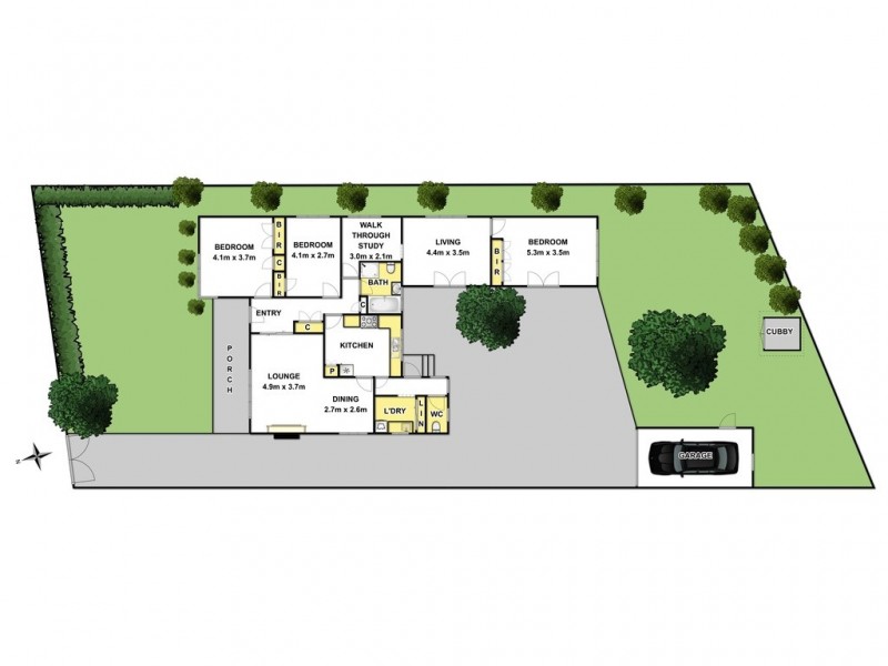 430 Belmore Road, Mont Albert North VIC 3129 Floorplan