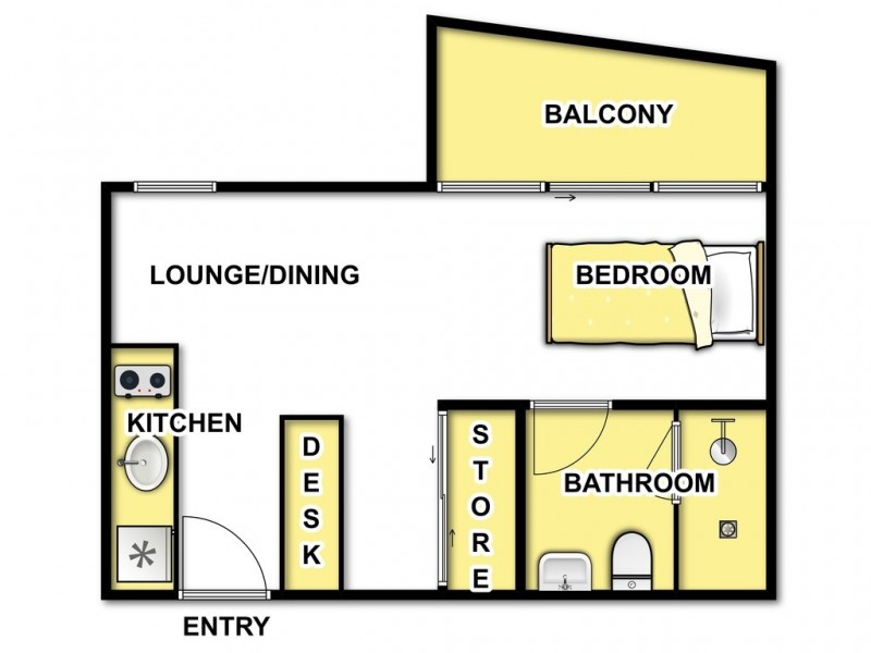 310/6 Bruce Street, Box Hill VIC 3128 Floorplan