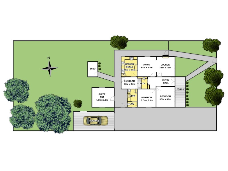 27 Acacia Street, Box Hill VIC 3128 Floorplan