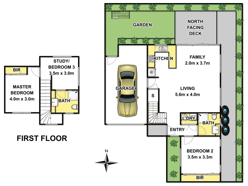 2/44 Harrison Street, Box Hill North VIC 3129 Floorplan