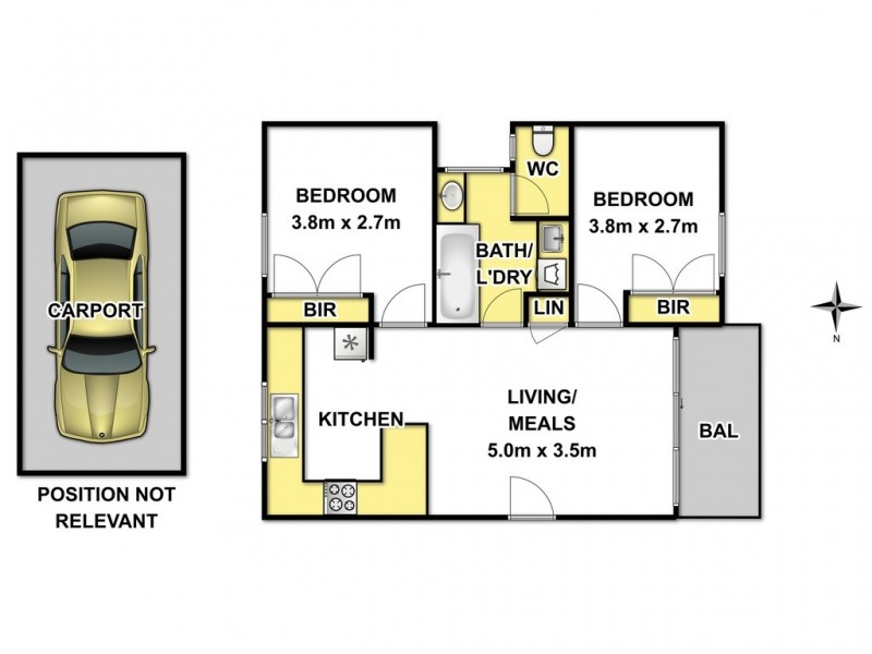 9/29 Howard Street, Box Hill VIC 3128 Floorplan