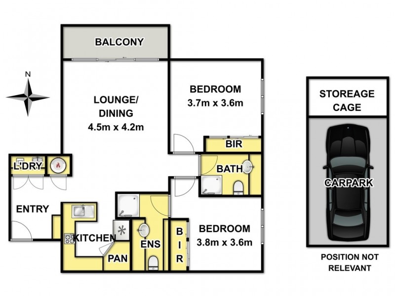 10/37-39 Rose Street, Box Hill VIC 3128 Floorplan