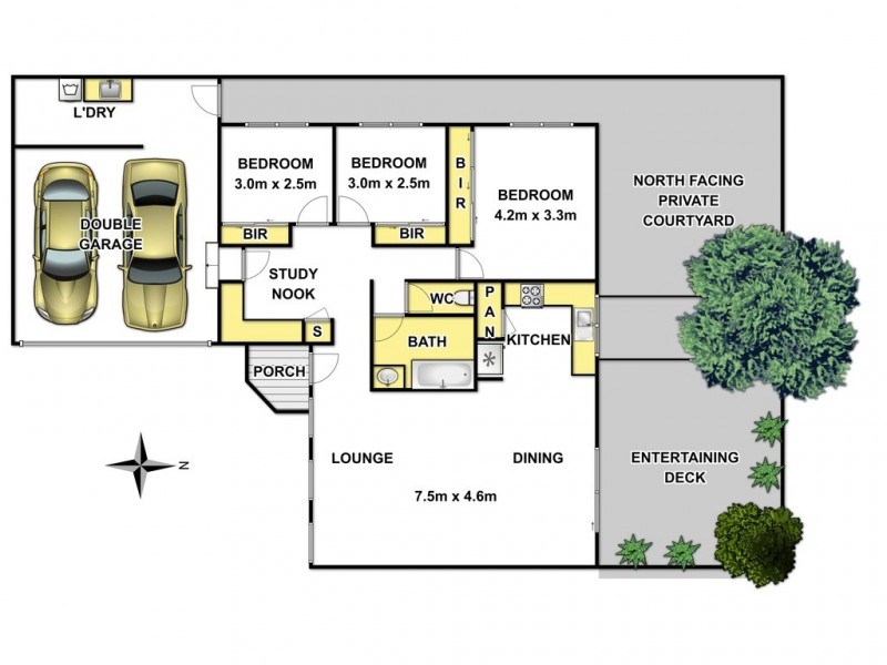 4 Cherrytree Lane, Box Hill South VIC 3128 Floorplan