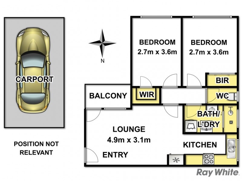 1/14 James Street, Box Hill VIC 3128 Floorplan