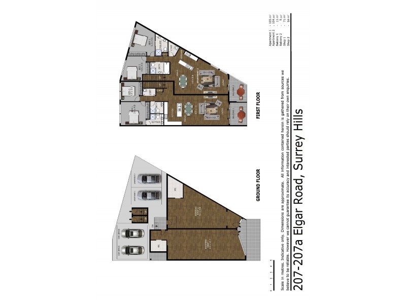 207 and 207A Elgar Road, Surrey Hills VIC 3127 Floorplan