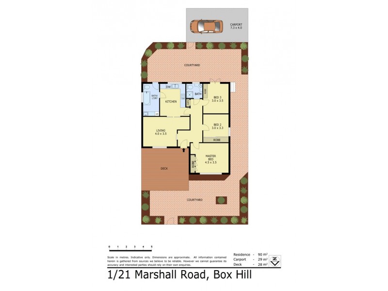 1/21 Marshall Road, Box Hill North VIC 3129 Floorplan