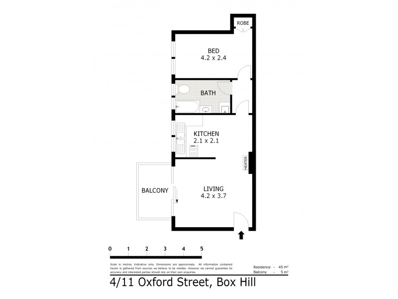 4/11 Oxford Street, Box Hill VIC 3128 Floorplan