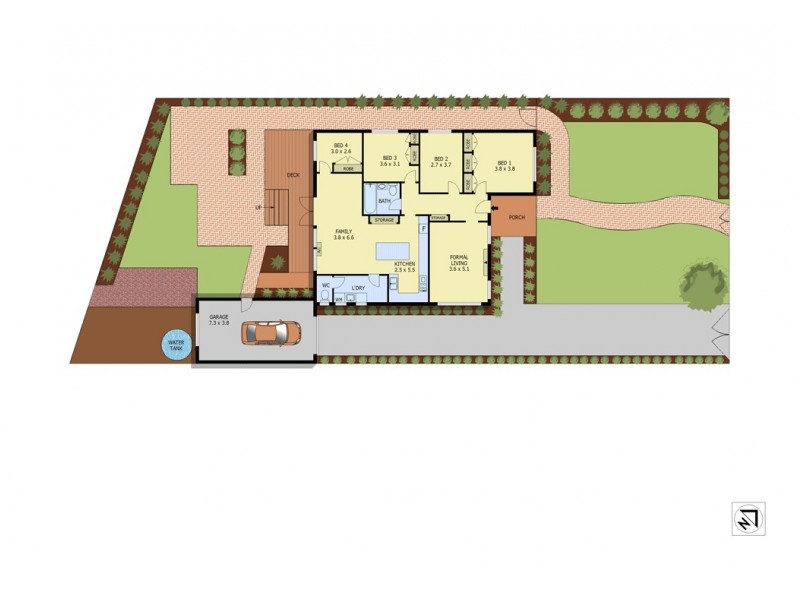 5 Nash Road, Box Hill South VIC 3128 Floorplan
