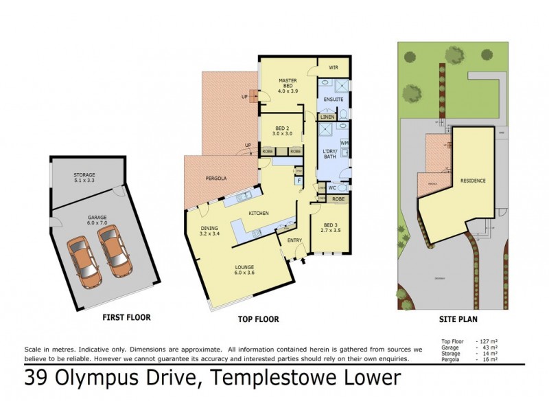 39 Olympus Drive, Templestowe Lower VIC 3107 Floorplan