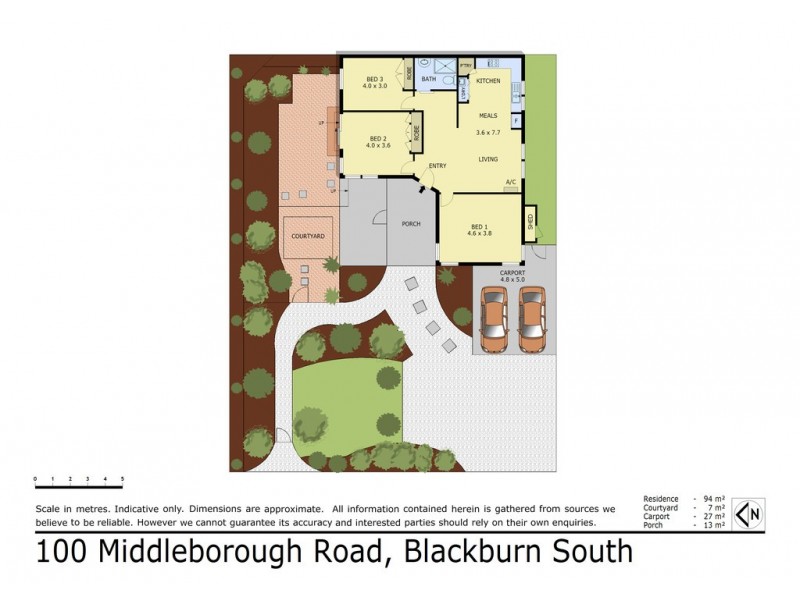 100 Middleborough Road, Blackburn South VIC 3130 Floorplan