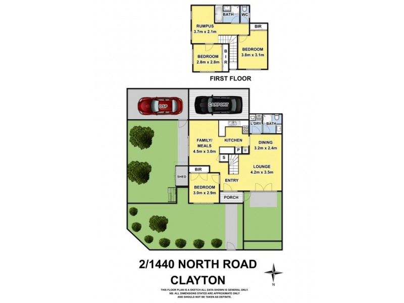 2/1440 North Road, Clayton VIC 3168 Floorplan