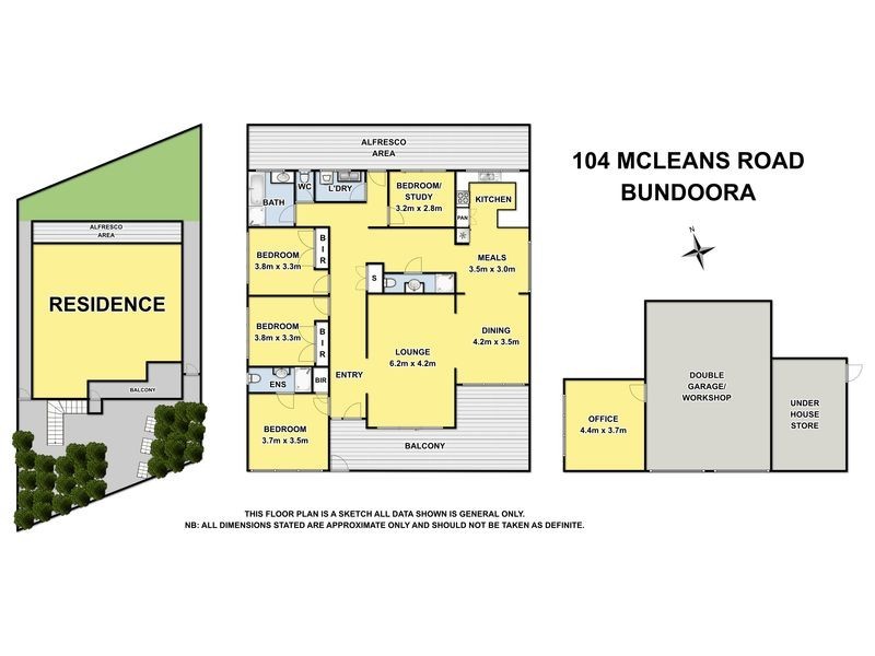 104 McLeans Road, Bundoora VIC 3083 Floorplan