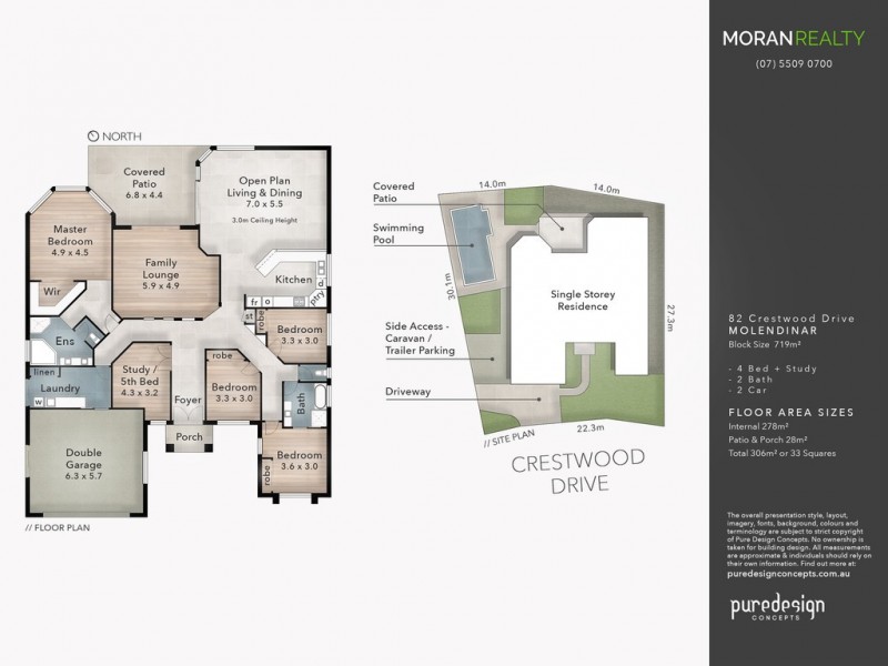 82 Crestwood Drive, Molendinar QLD 4214 Floorplan
