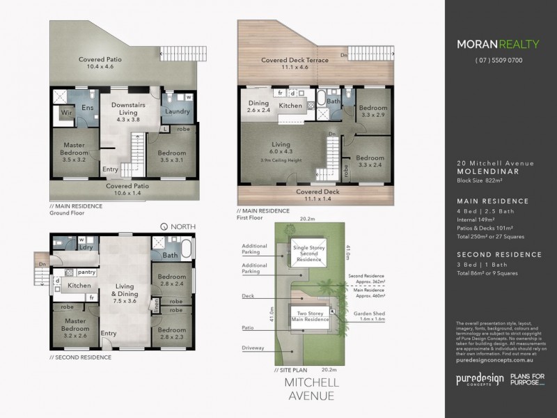 20 Mitchell Avenue, Molendinar QLD 4214 Floorplan