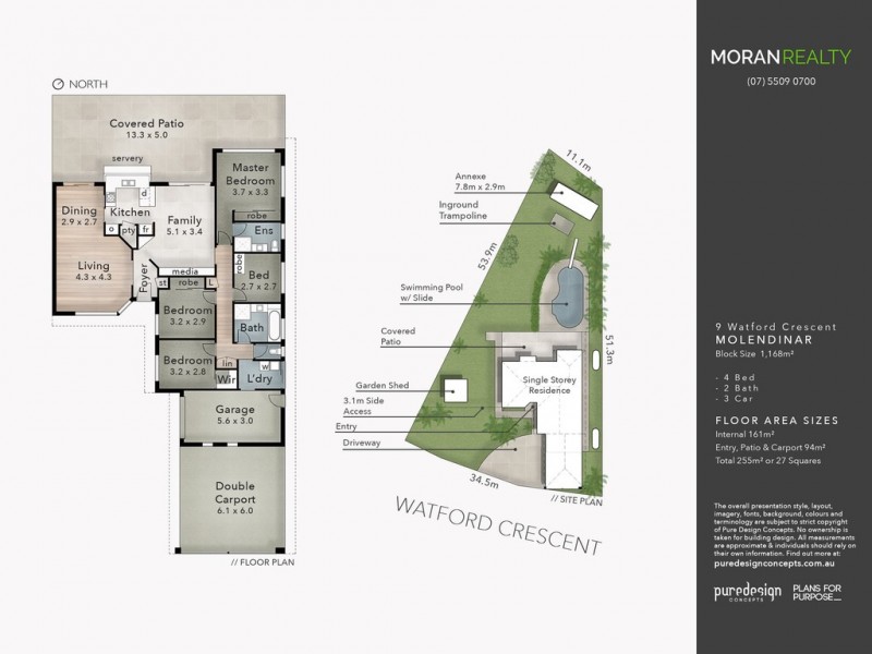 9 Watford Crescent, Molendinar QLD 4214 Floorplan