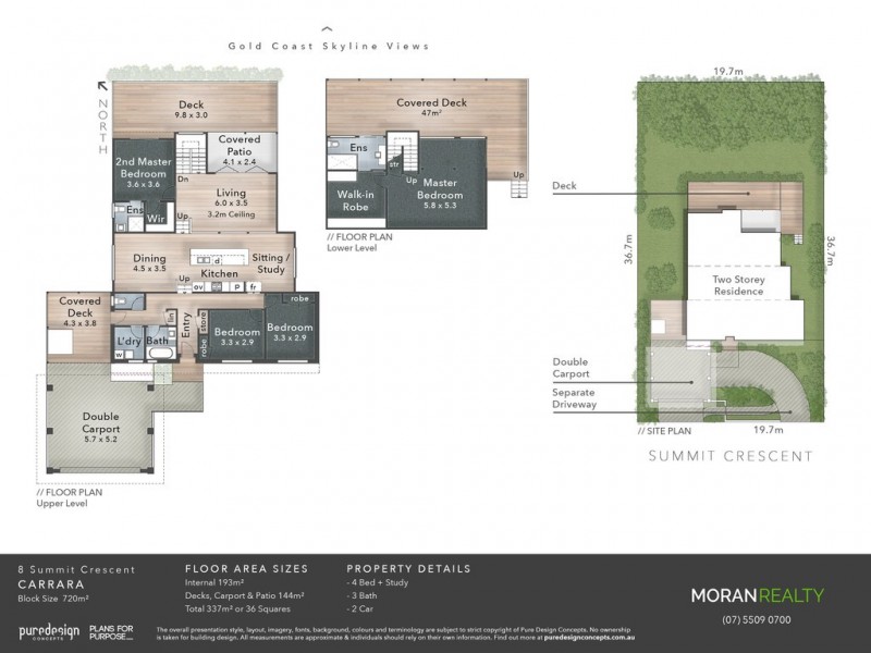8 Summit Crescent, Carrara QLD 4211 Floorplan