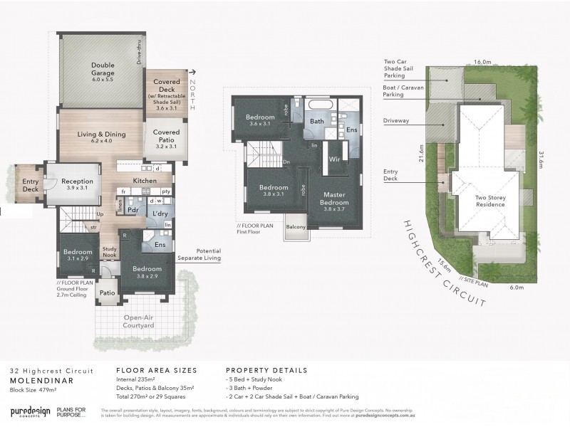 32 Highcrest Circuit, Molendinar QLD 4214 Floorplan
