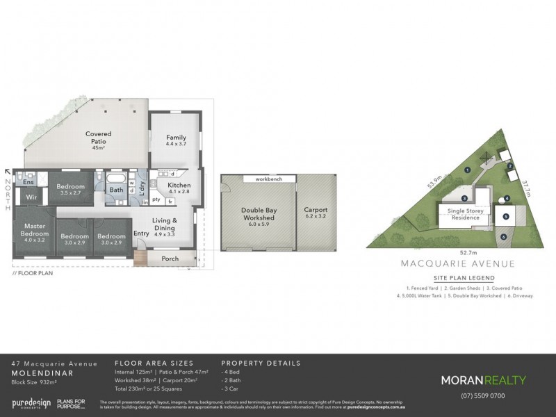 47 Macquarie Avenue, Molendinar QLD 4214 Floorplan