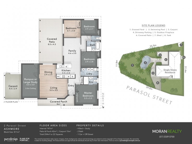 2 Parasol Street, Ashmore QLD 4214 Floorplan
