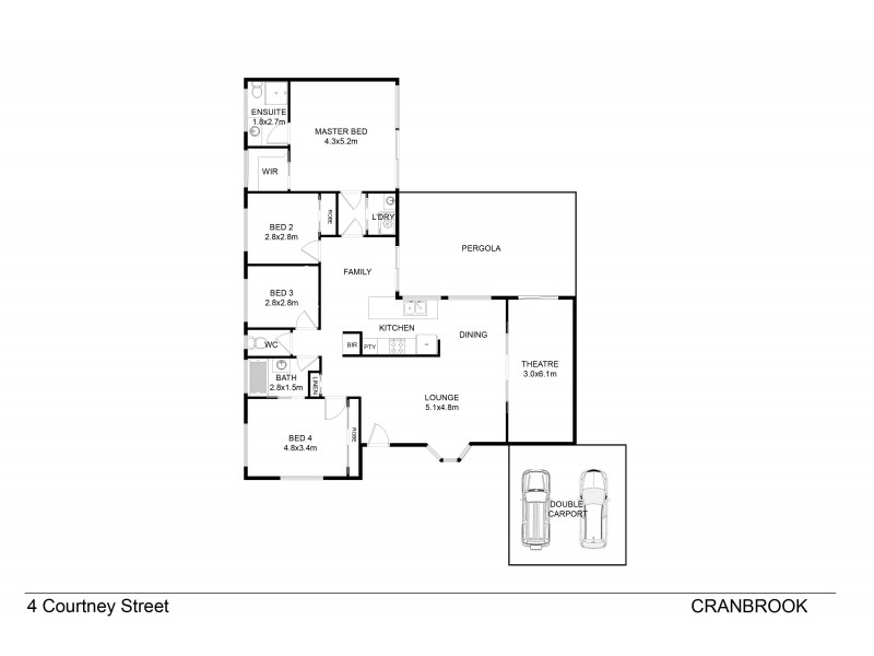4 Courtney Street, Cranbrook QLD 4814