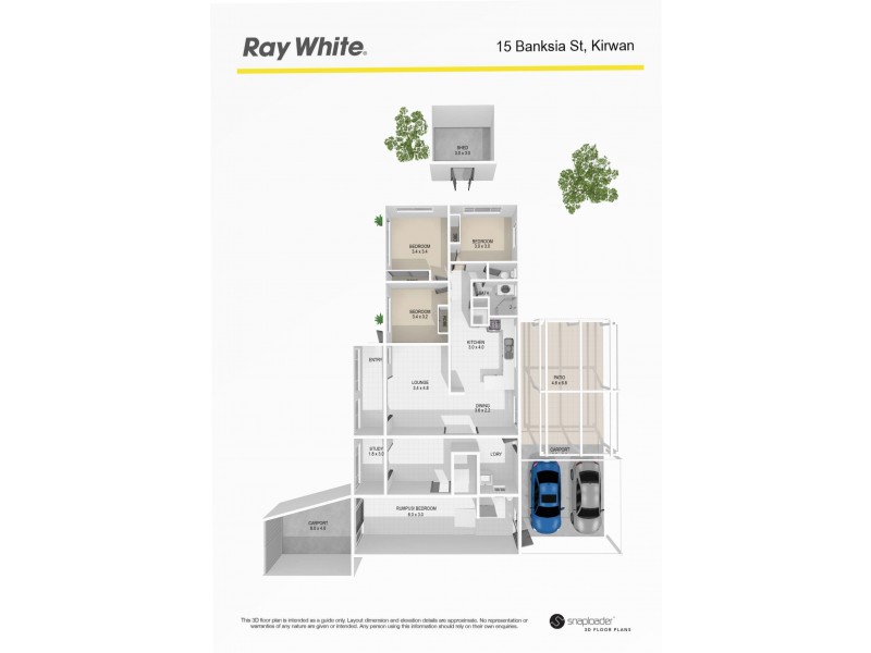 15 Banksia Street, Kirwan QLD 4817 Floorplan