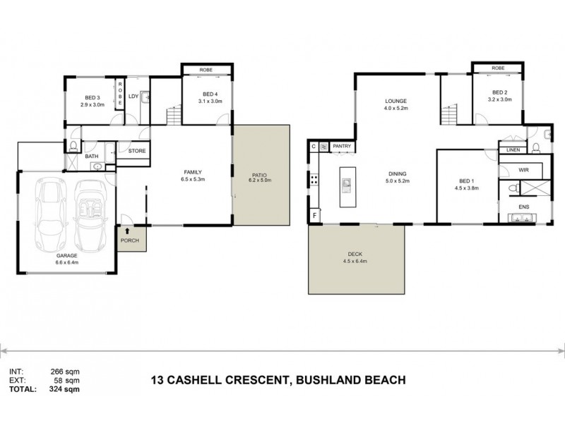 13 Cashell Crescent, Bushland Beach QLD 4818 Floorplan