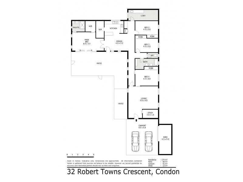 32 Robert Towns Crescent, Condon QLD 4815 Floorplan