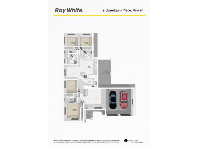 9 Sweetgum Place, Kirwan QLD 4817 Floorplan