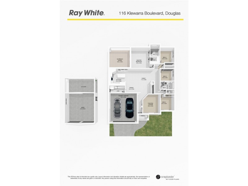 116 Klewarra Boulevard, Douglas QLD 4814 Floorplan