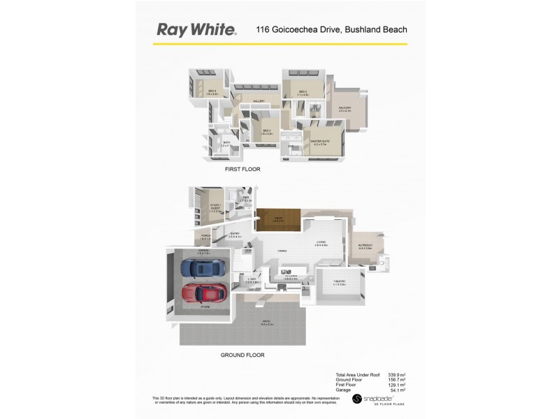 116 Goicoechea Drive, Bushland Beach QLD 4818 Floorplan