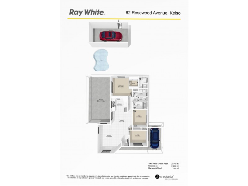 62 Rosewood Avenue, Kelso QLD 4815 Floorplan