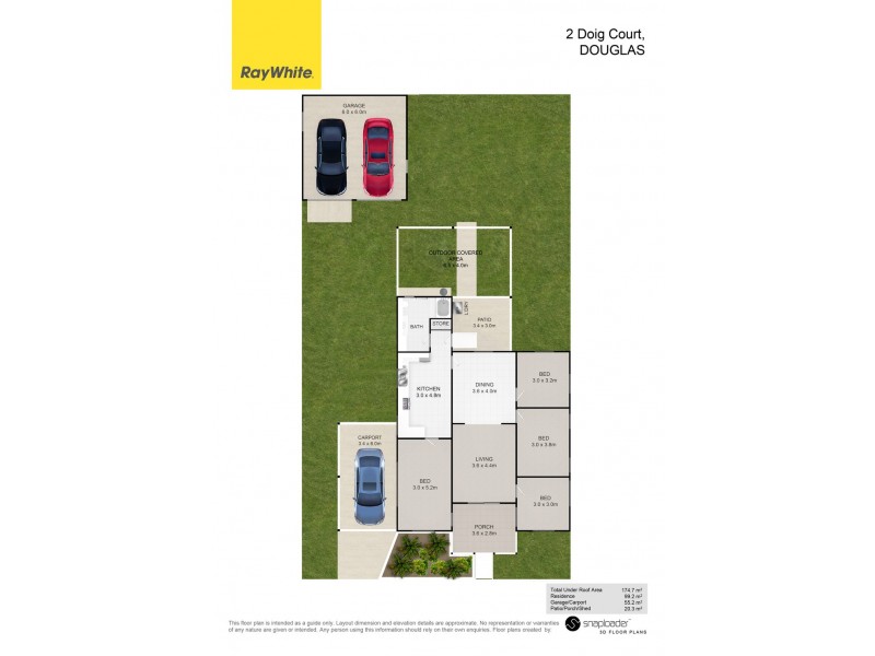 2 Doig Court, Douglas QLD 4814 Floorplan