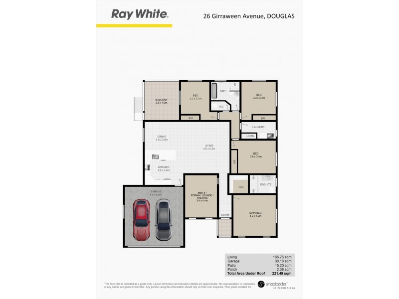 26 Girraween Avenue, Douglas QLD 4814 Floorplan