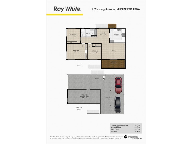 1 Coorong Avenue, Mundingburra QLD 4812 Floorplan