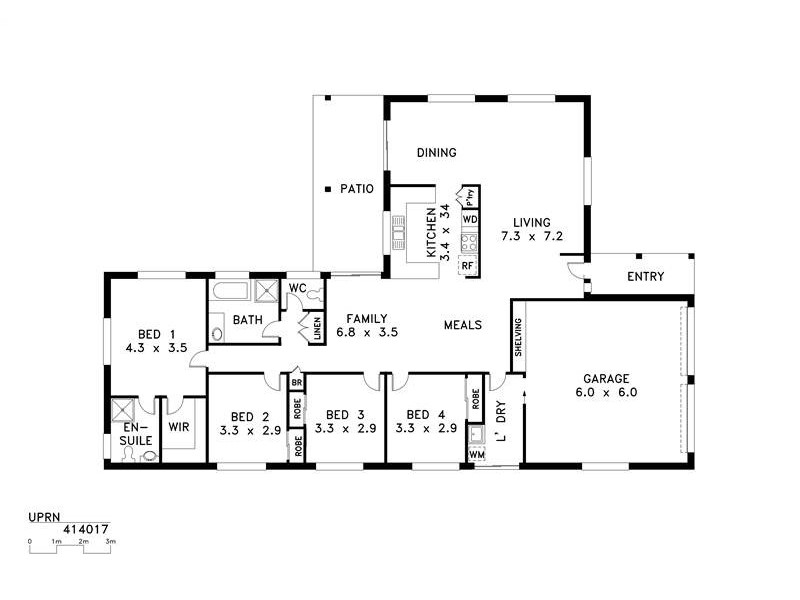 25 Wheeler Circuit, Kirwan QLD 4817 Floorplan