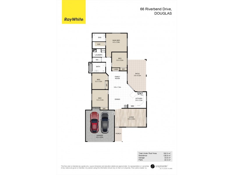 66 Riverbend Drive, Douglas QLD 4814 Floorplan