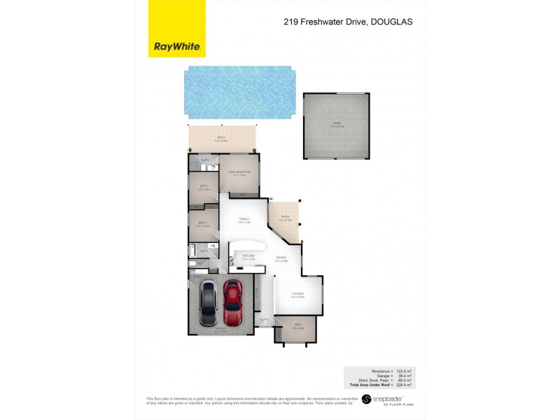 219 Freshwater Drive, Douglas QLD 4814 Floorplan