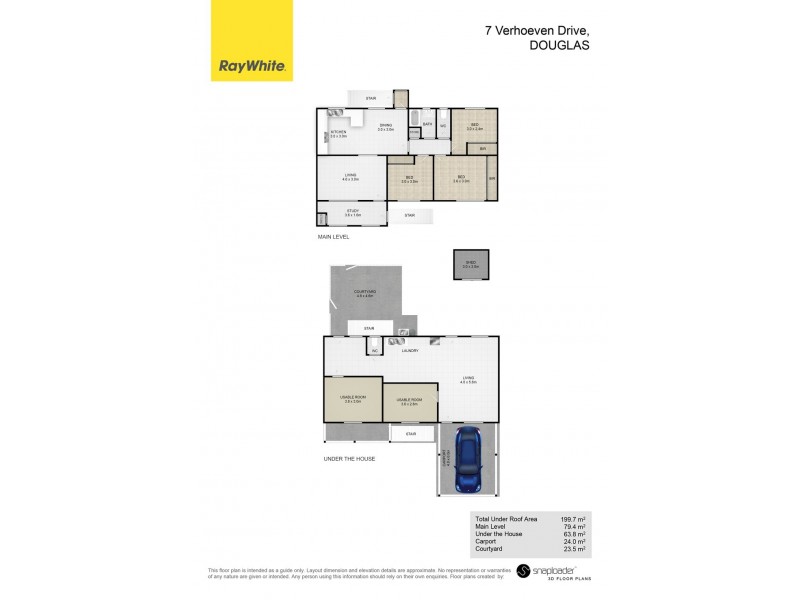 7 Verhoeven Drive, Douglas QLD 4814 Floorplan