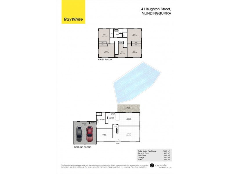4 Haughton Street, Mundingburra QLD 4812 Floorplan
