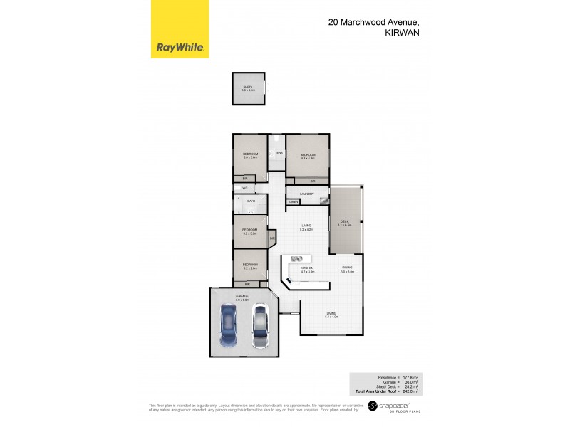 20 Marchwood Avenue, Kirwan QLD 4817 Floorplan