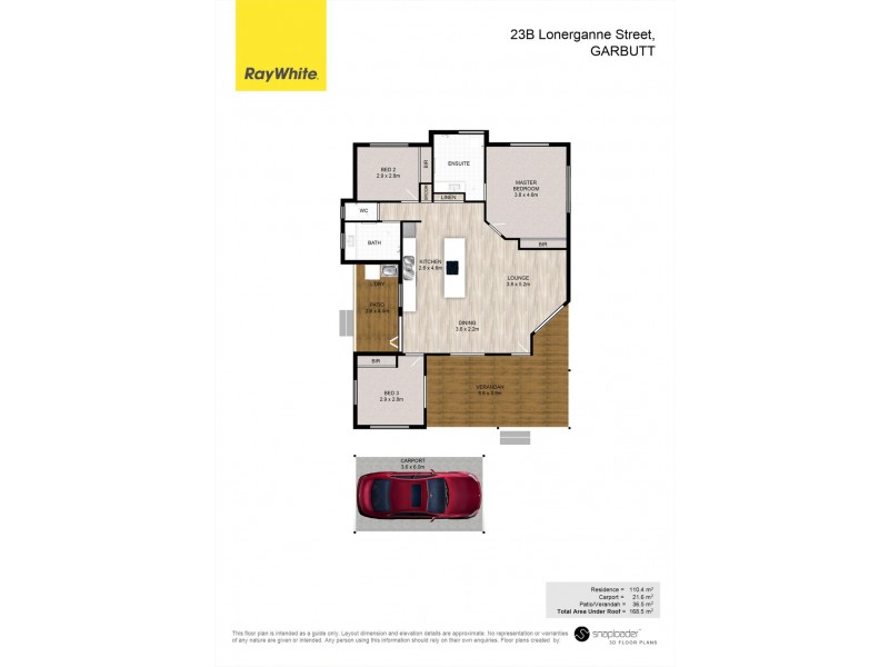 23b Lonerganne Street, Garbutt QLD 4814 Floorplan