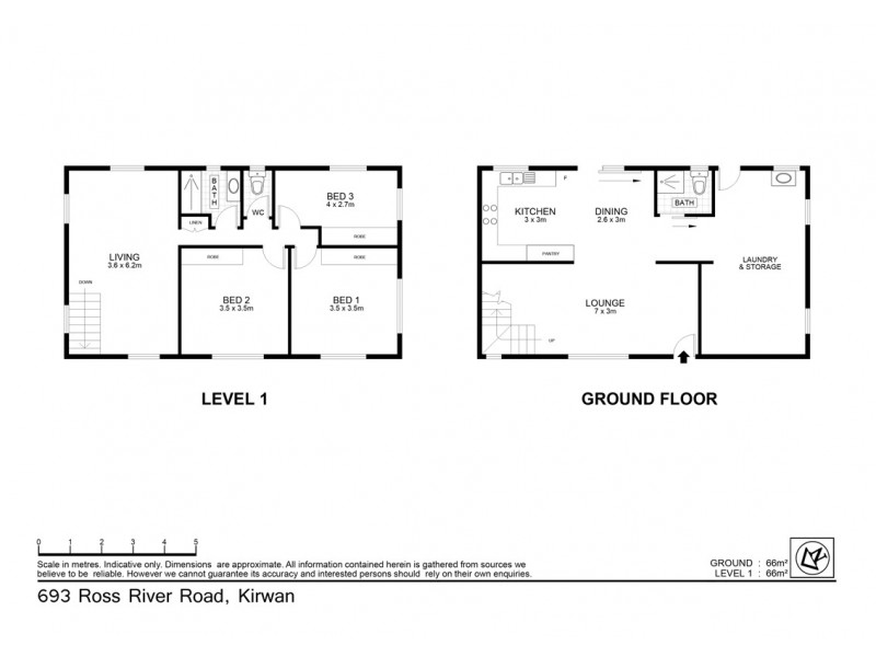 693 Ross River Road, Kirwan QLD 4817 Floorplan