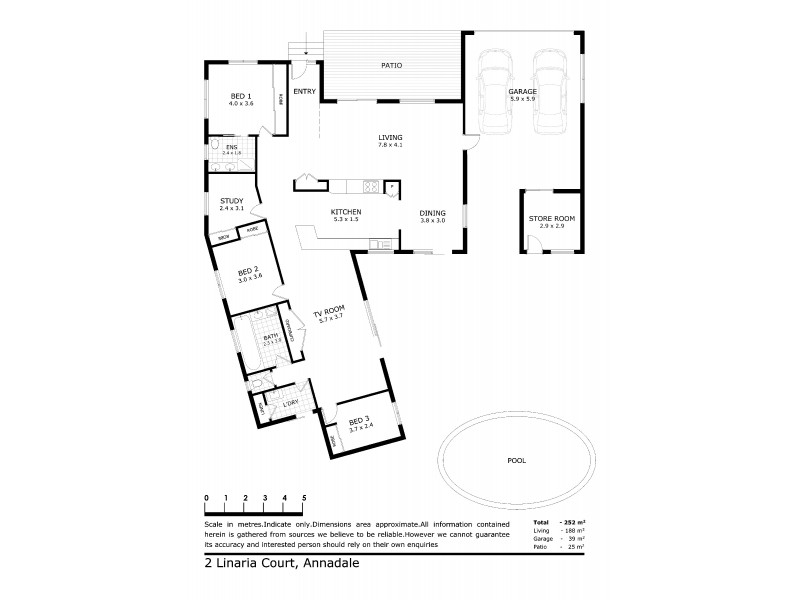 2 Linaria Court, Annandale QLD 4814 Floorplan