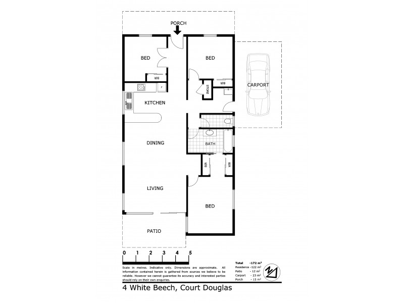 4 White Beech Court, Douglas QLD 4814 Floorplan