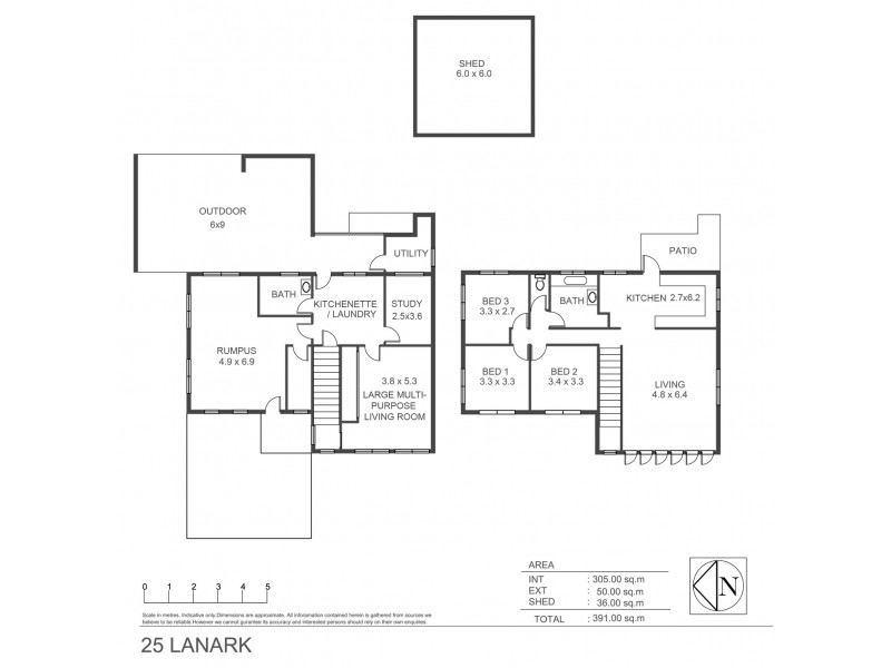 25 Lanark Street, Kirwan QLD 4817 Floorplan