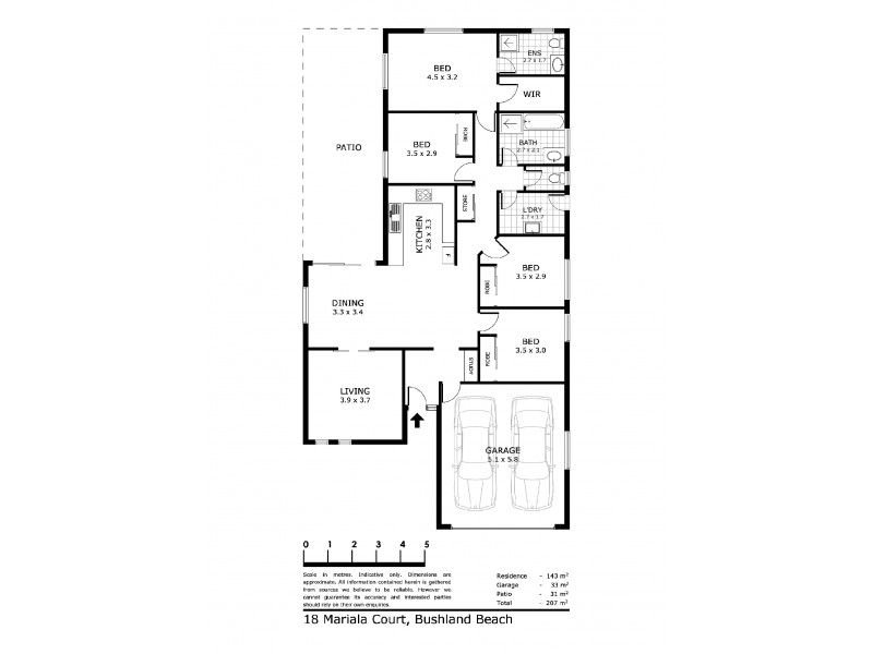 18 Mariala Court, Bushland Beach QLD 4818 Floorplan