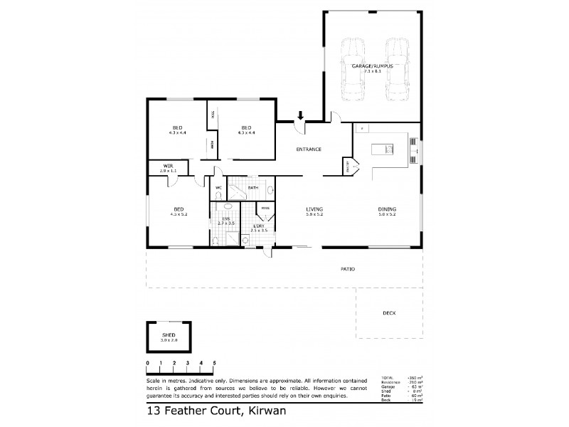 13 Feather Court, Kirwan QLD 4817 Floorplan